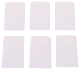 Prosource FE-S717-PS Shim, 1-7/8 in L, 1-3/32 in W, 7/32 in Thick, Plastic, White